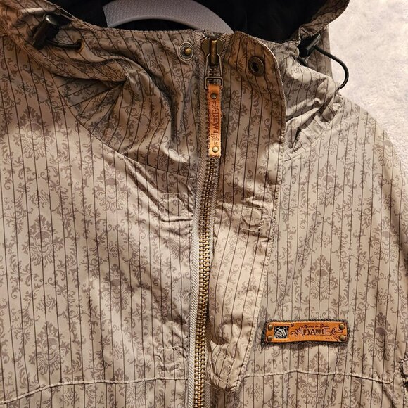 Allyance against the grain windbreaker waterproof Womens L Gray Infantry light - Picture 7 of 16